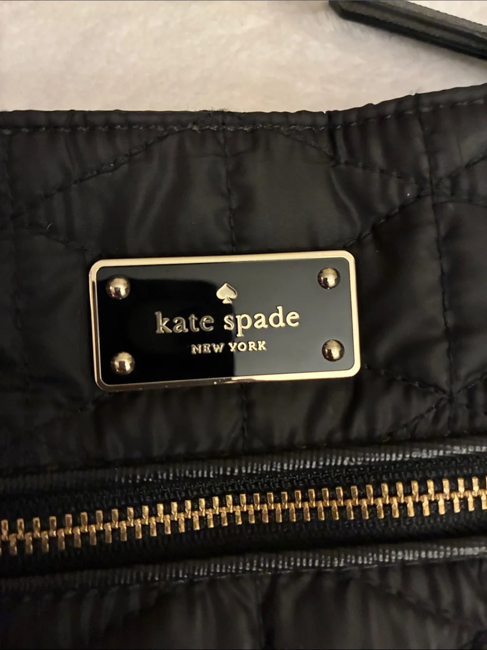 kate spade sleek quilted
